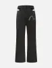 Rhinestone Embellished and Heart Shape Cut-Out Wide Leg Jeans sold by Evisu