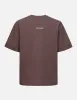 Rock-textured Print and Logo Embroidery Loose Fit T-shirt sold by Evisu