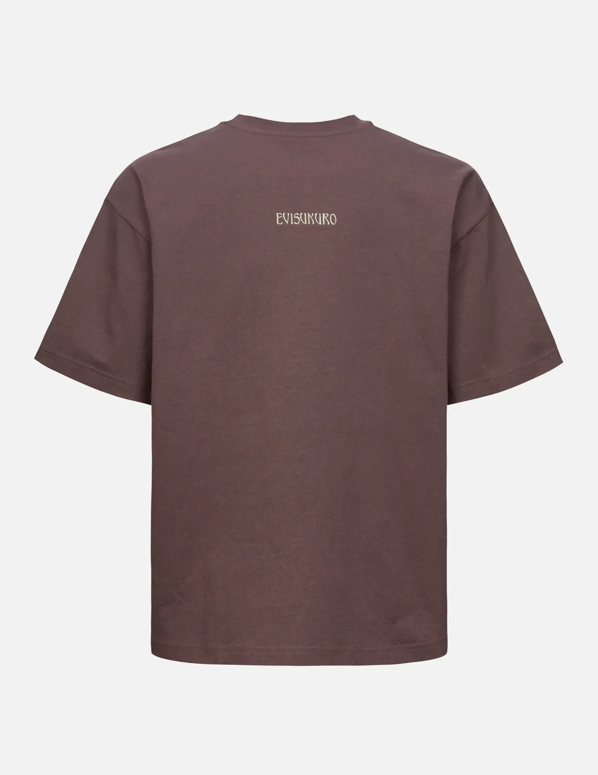 Rock-textured Print and Logo Embroidery Loose Fit T-shirt sold by Evisu product image thumbnail 2