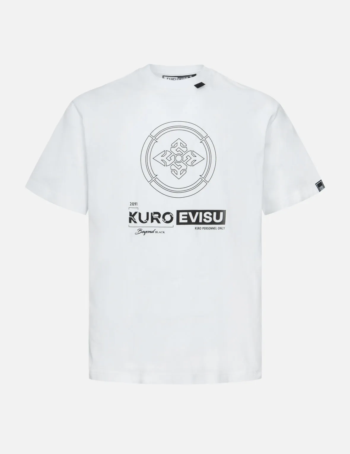 Kamon and Iridescent Seagull Print Regular Fit T-Shirt sold by Evisu product image thumbnail 2