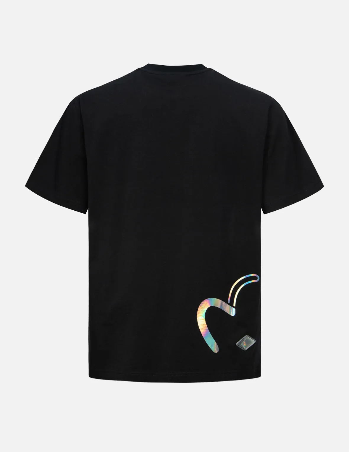 Kamon and Iridescent Seagull Print Regular Fit T-Shirt sold by Evisu product image thumbnail 3