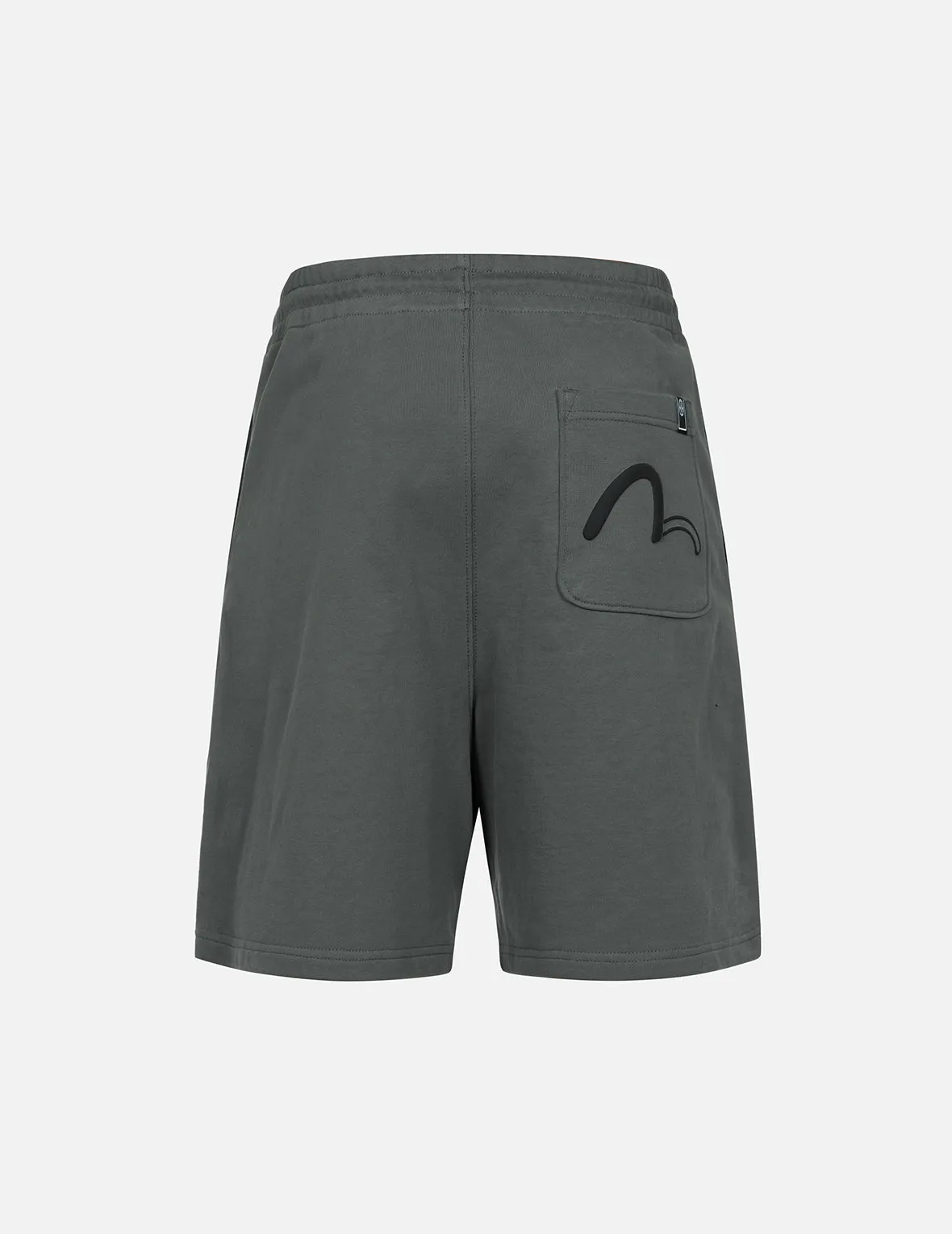 Logo and Seagull 3D print Relax Fit Sweat Shorts sold by Evisu product image thumbnail 2