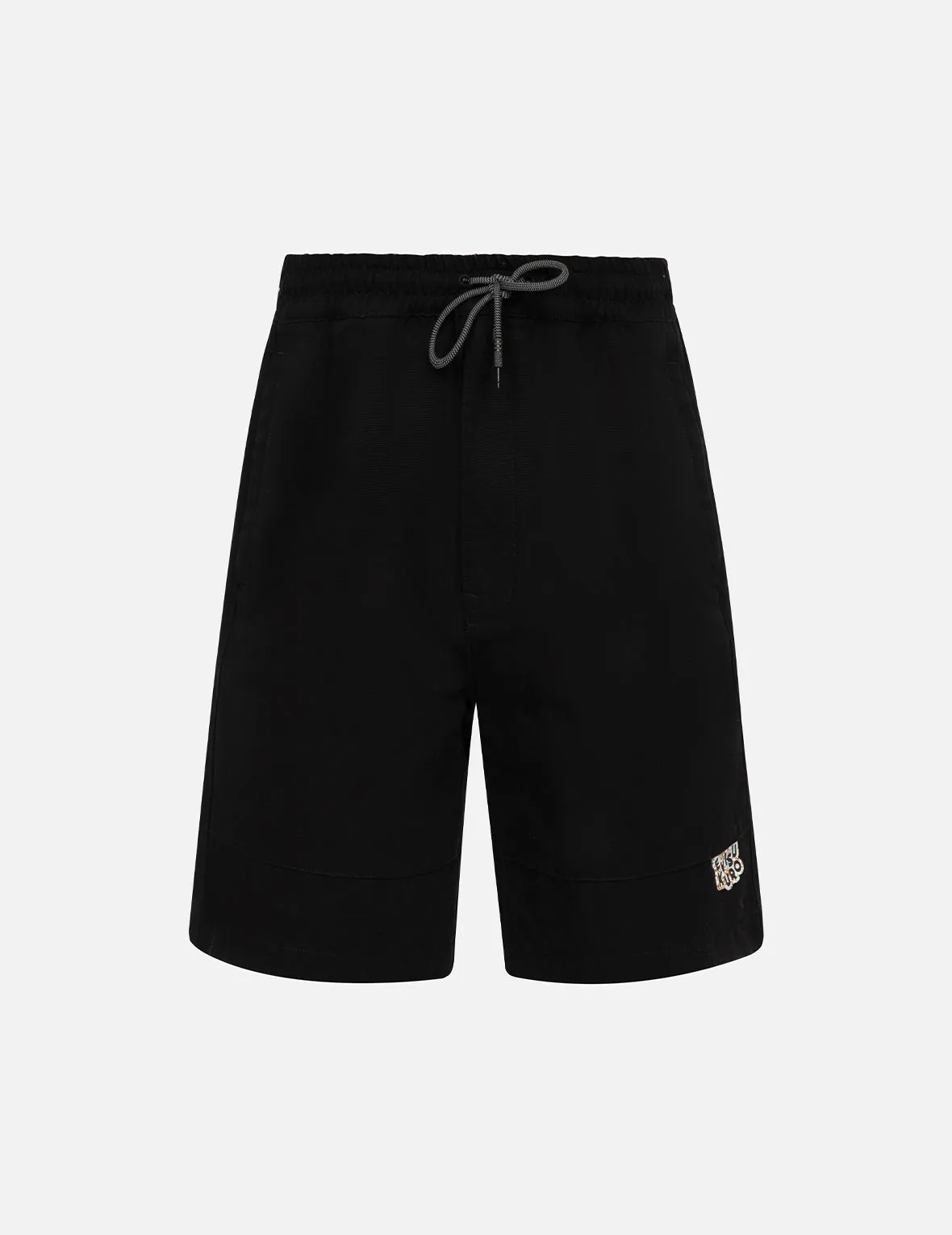 Seagull and Logo Print Relax Fit Panel Shorts sold by Evisu