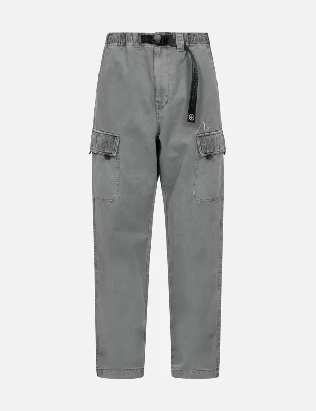 Monogram Pockets Loose Fit Cargo Pants sold by Evisu