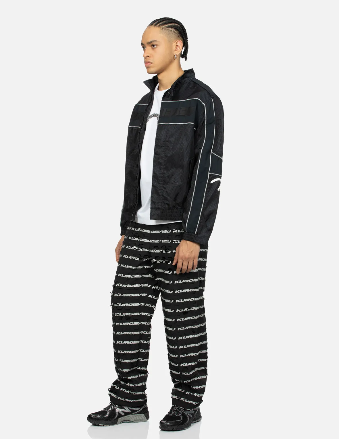 Mechanical Kamon Patterns Regular Fit Rider Jacket sold by Evisu product image thumbnail 4