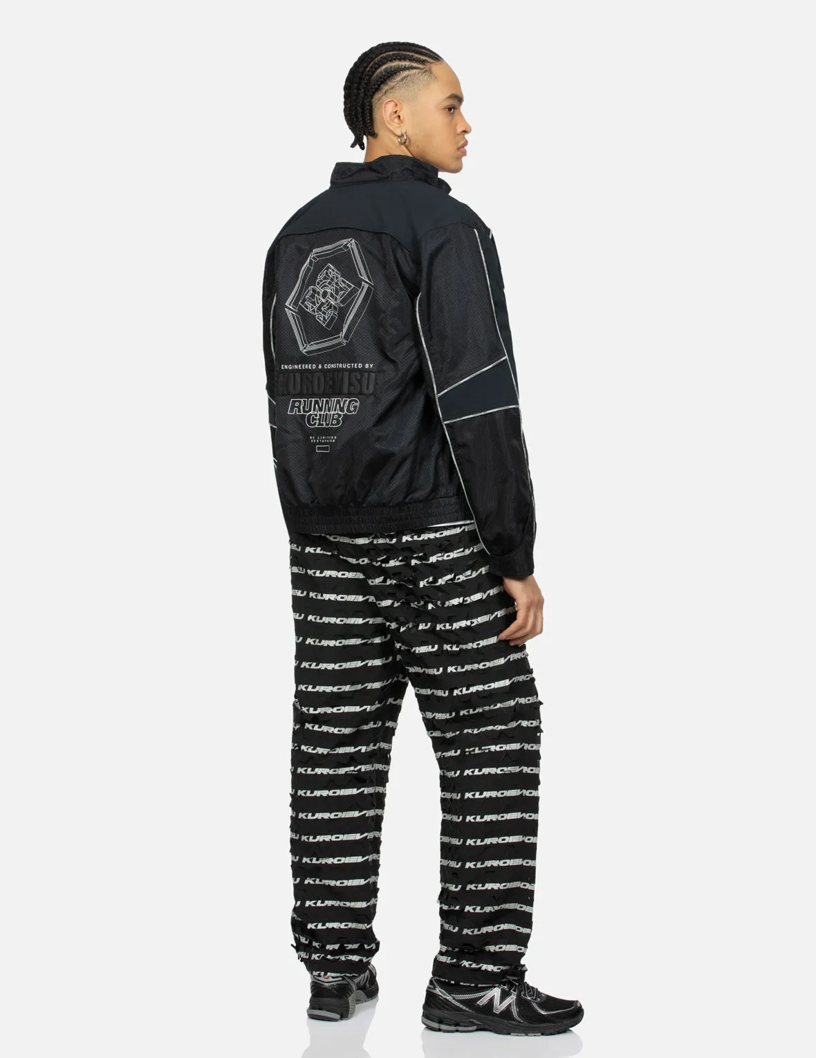 Mechanical Kamon Patterns Regular Fit Rider Jacket sold by Evisu product image thumbnail 3
