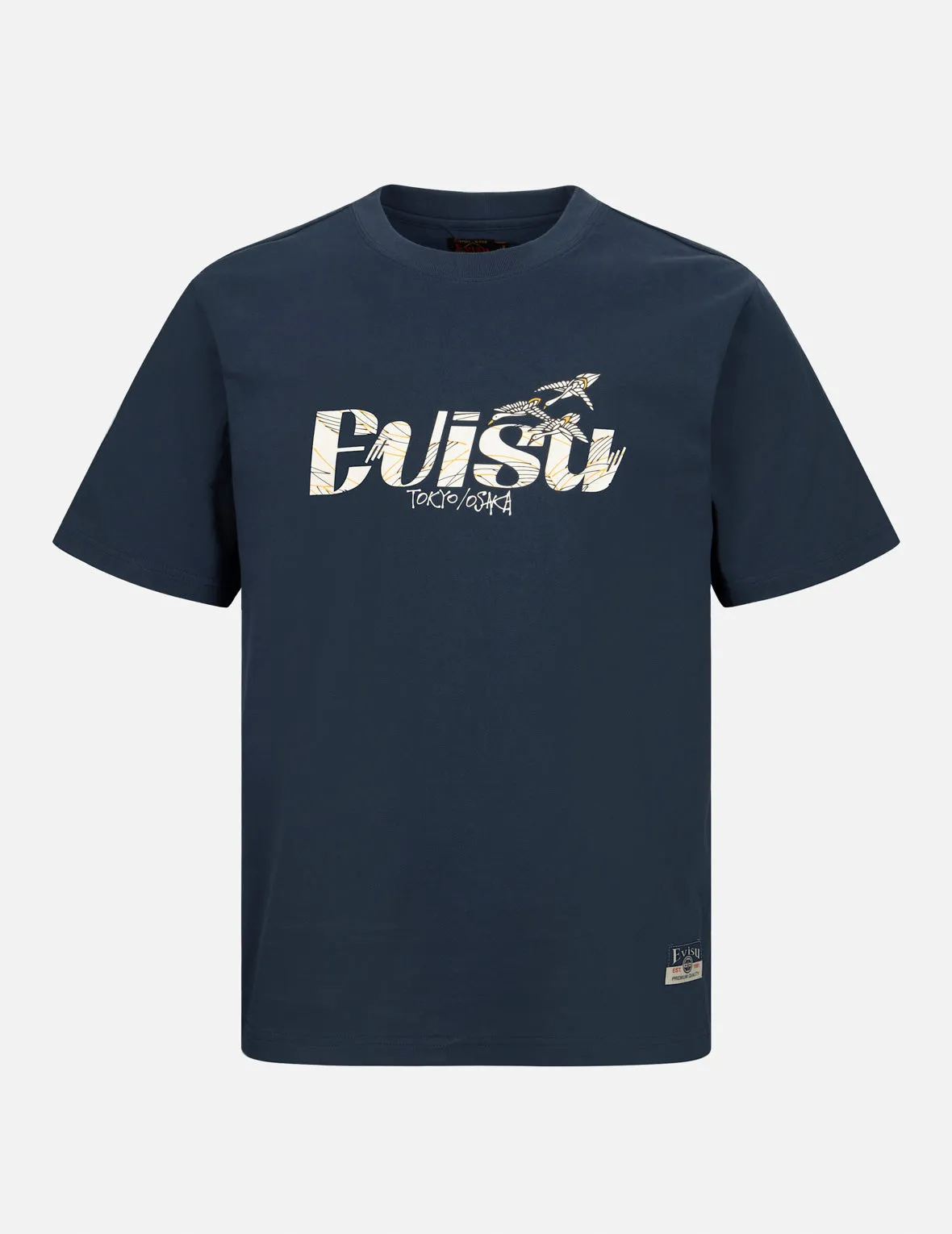 Logo Print Regular Fit T-shirt sold by Evisu