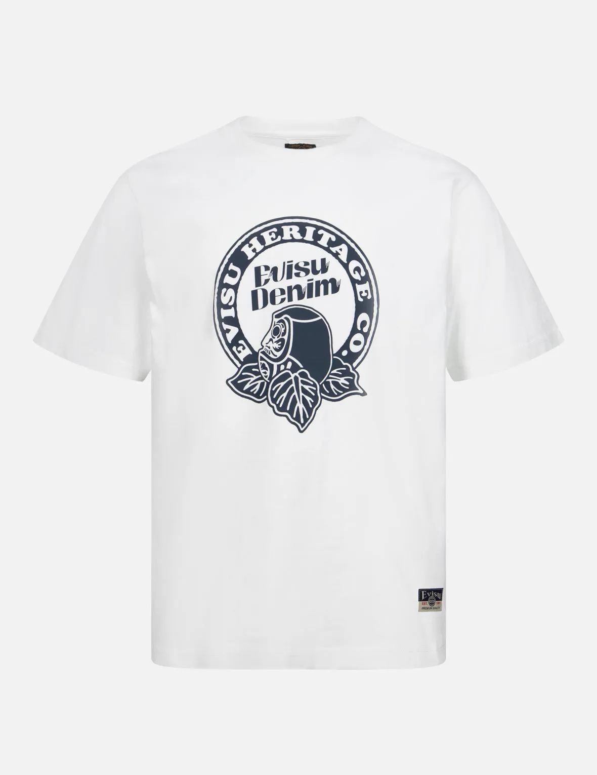 Hanafuda Daruma Print Regular Fit T-shirt sold by Evisu product image thumbnail 2