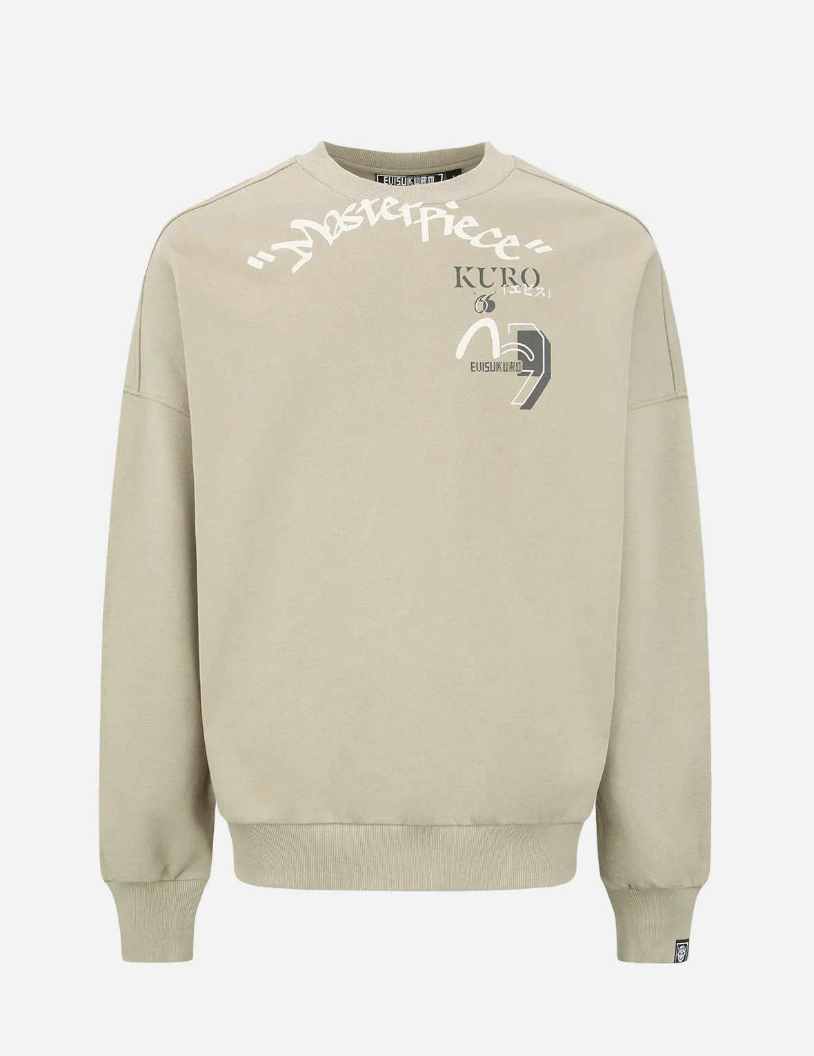 Graffiti Slogan Prints Sweatshirt sold by Evisu