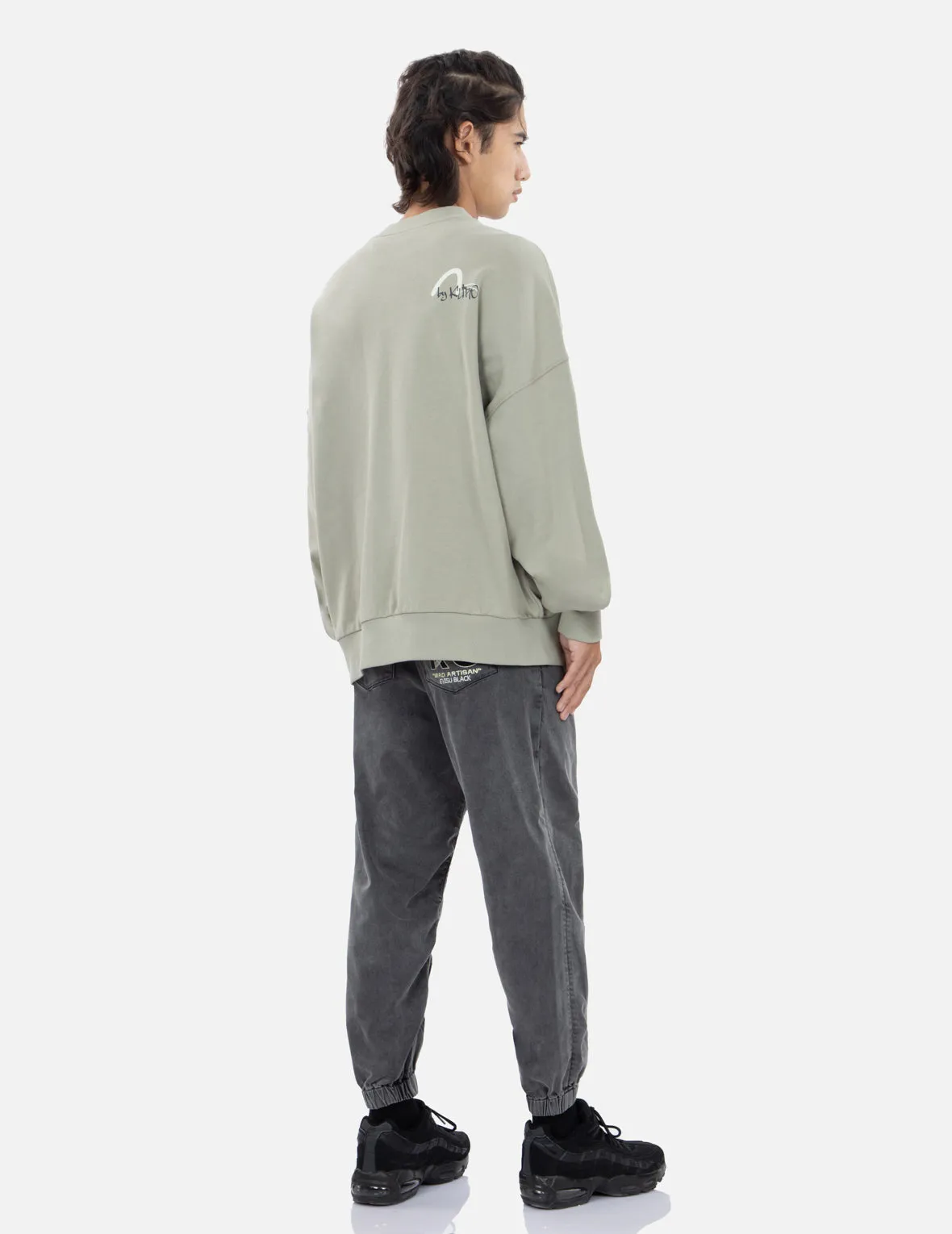 Graffiti Slogan Prints Sweatshirt sold by Evisu product image thumbnail 4