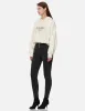 Triple Waistband Super High Waist Skinny Jeans sold by Evisu