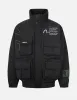 Multi Pocket Padded Bomber Jacket sold by Evisu