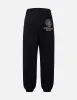Kamon Embroidery Wide Leg Joggers sold by Evisu