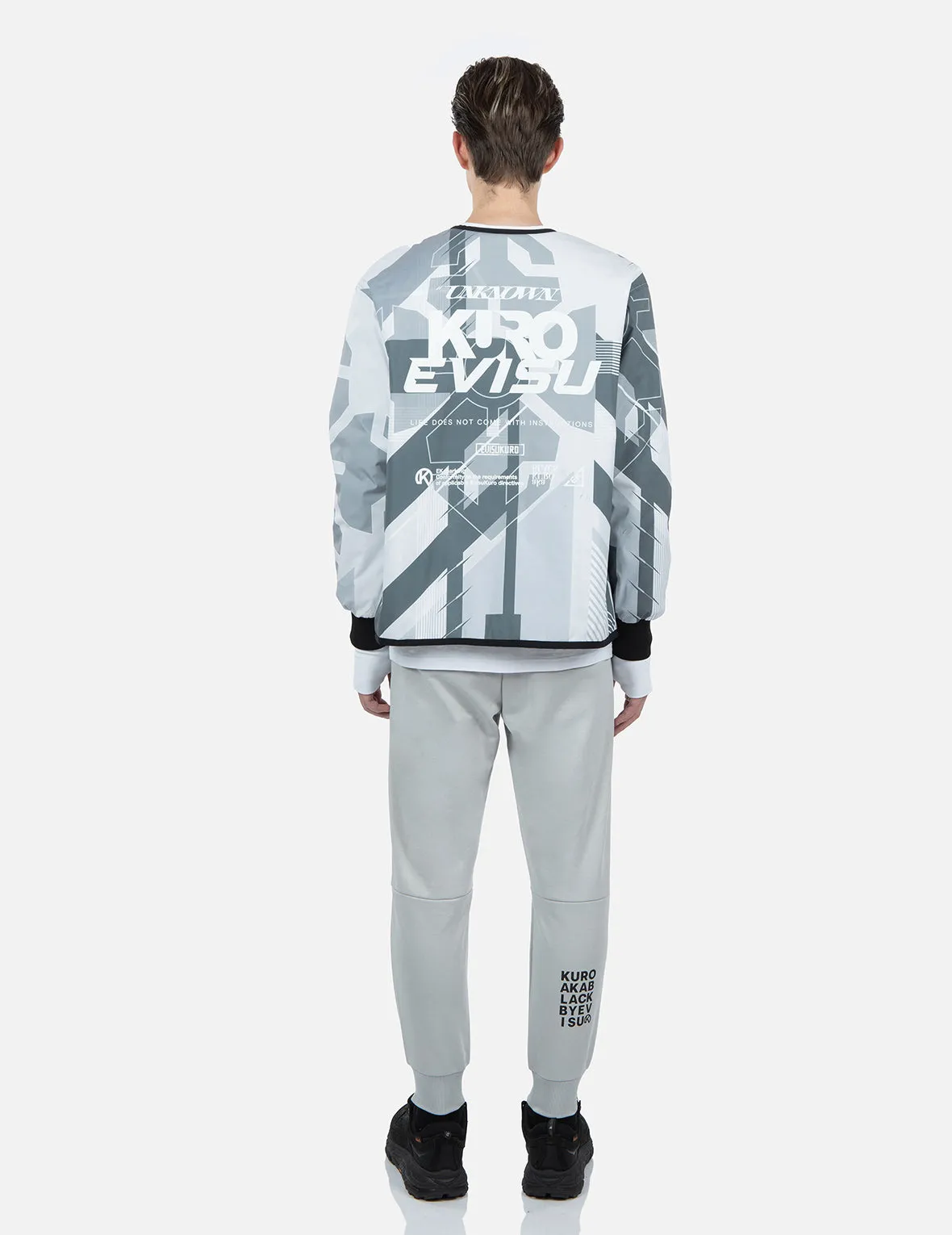 Kamon Camo Print Liner Jacket sold by Evisu product image thumbnail 5