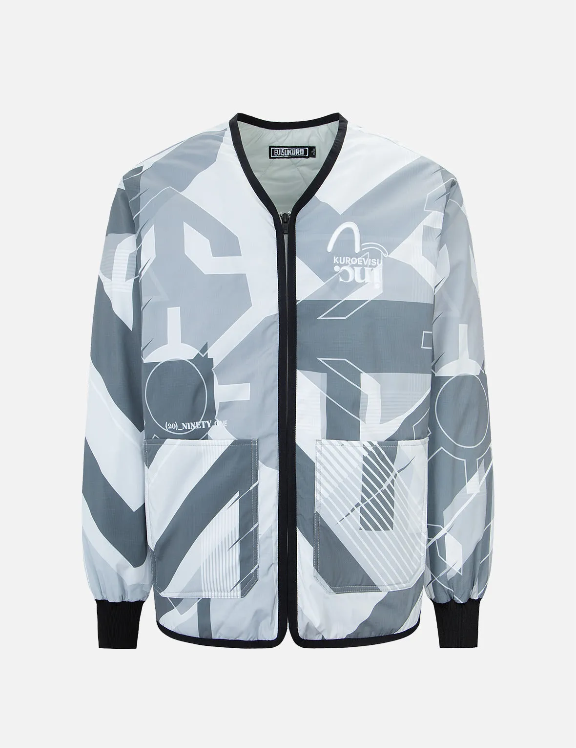 Kamon Camo Print Liner Jacket sold by Evisu product image thumbnail 2