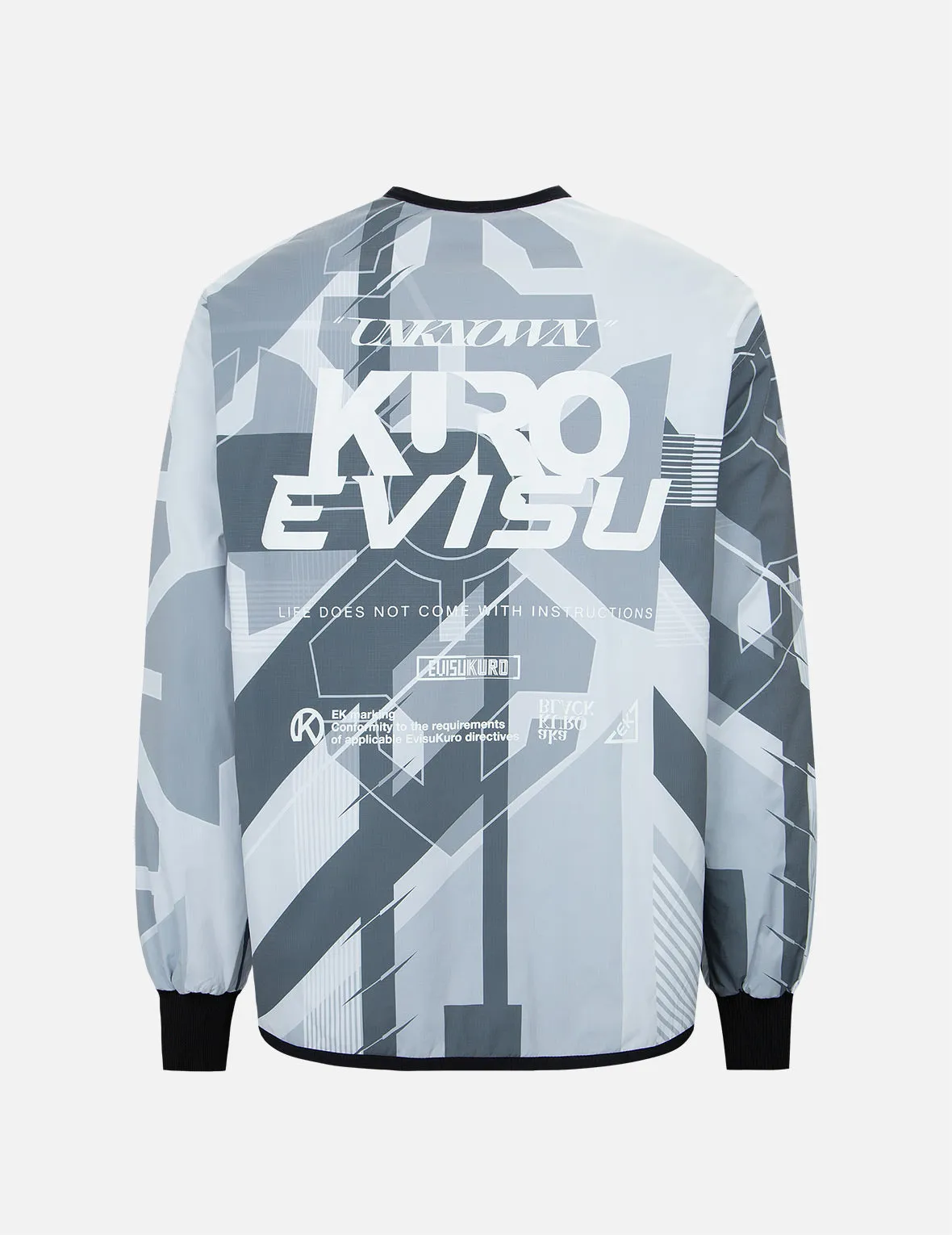 Kamon Camo Print Liner Jacket sold by Evisu