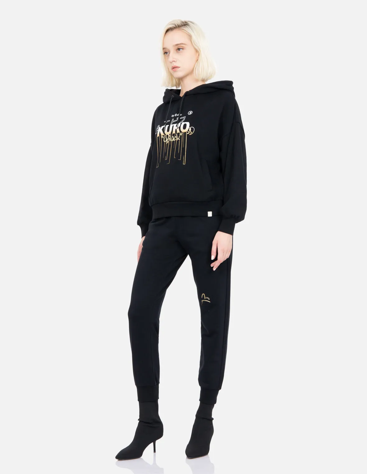 Gradient Dripping Logo Print Hoodie sold by Evisu product image thumbnail 5