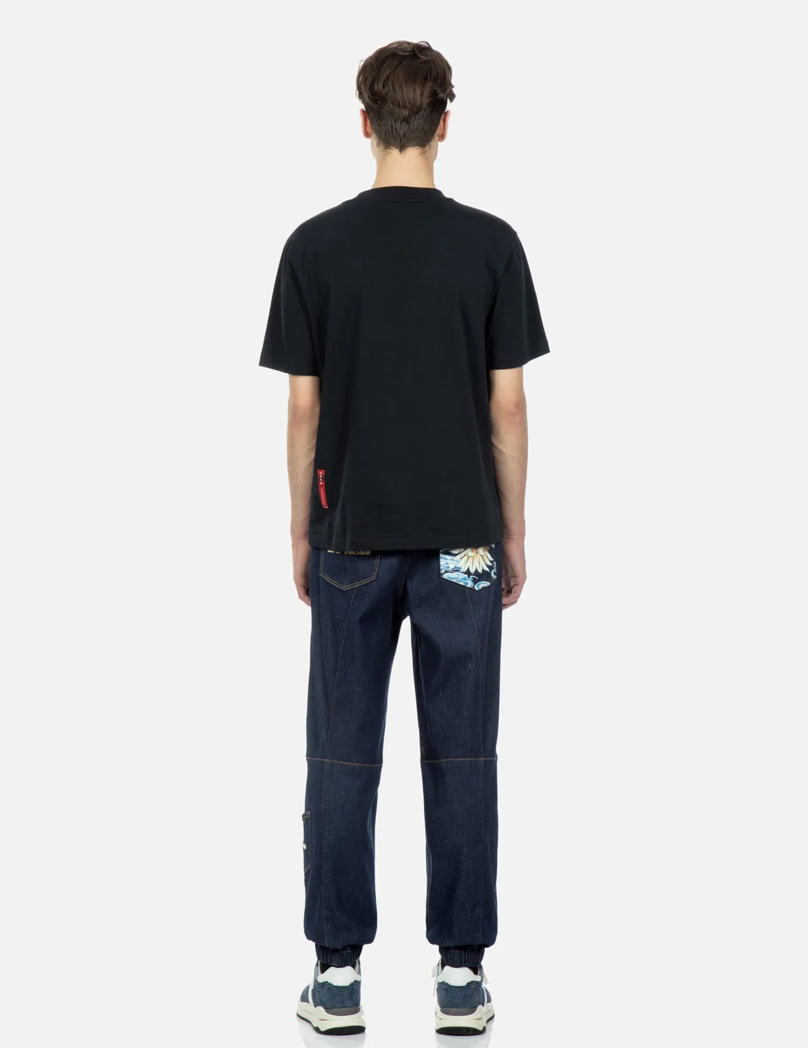 Eagle Printed Pocket Denim Joggers sold by Evisu product image thumbnail 5
