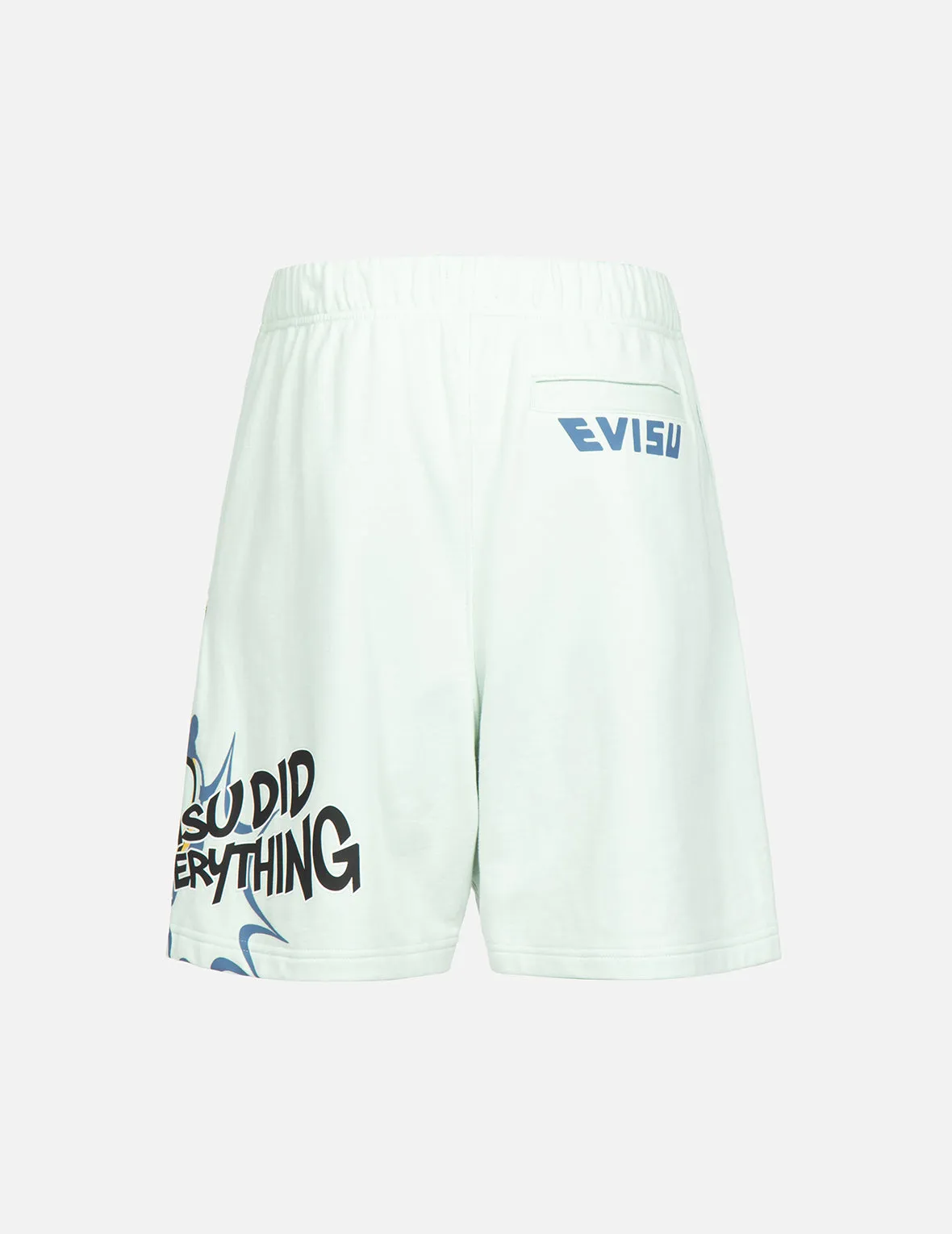 Transforming Daruma Print Sweat Shorts sold by Evisu product image thumbnail 4