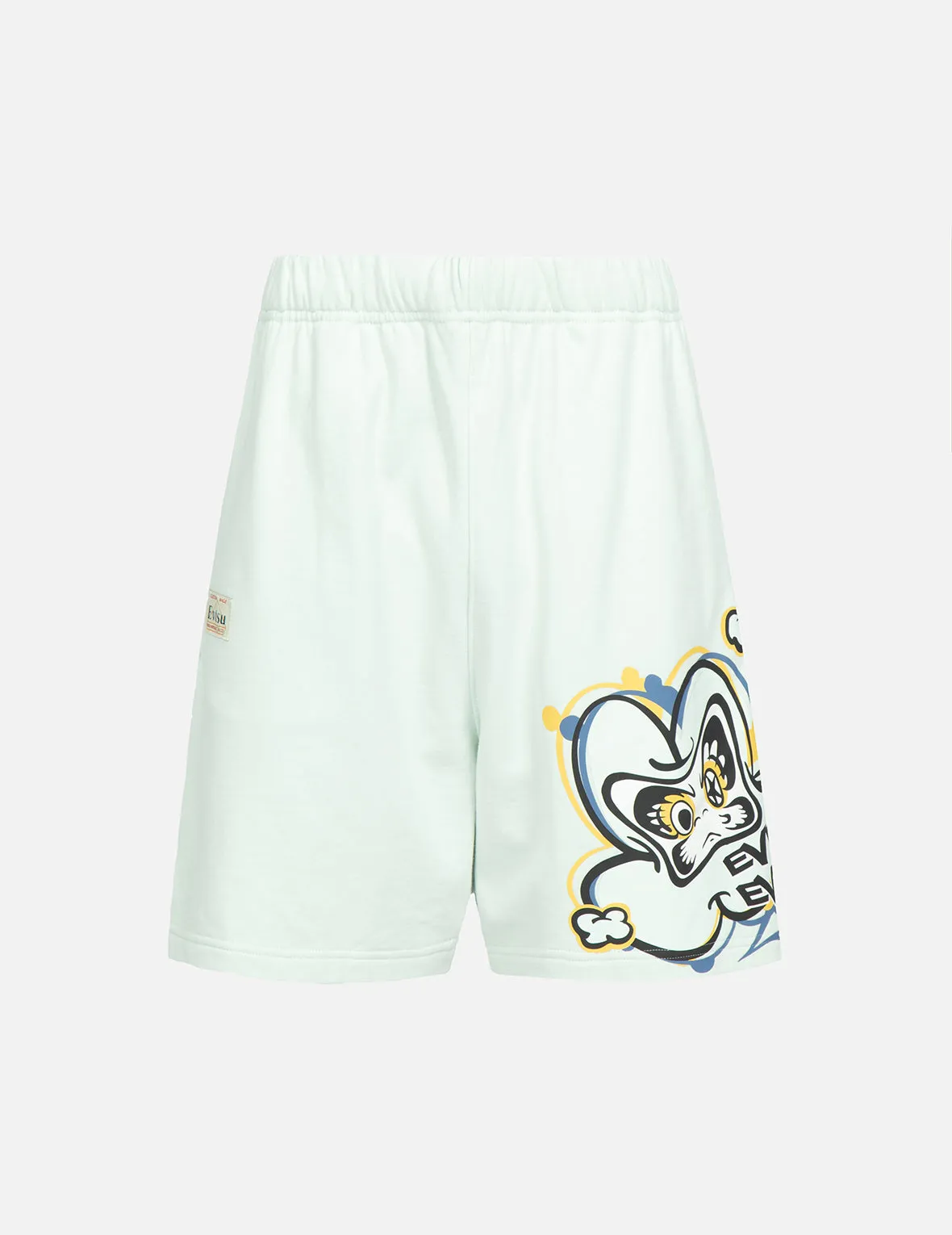 Transforming Daruma Print Sweat Shorts sold by Evisu product image thumbnail 2