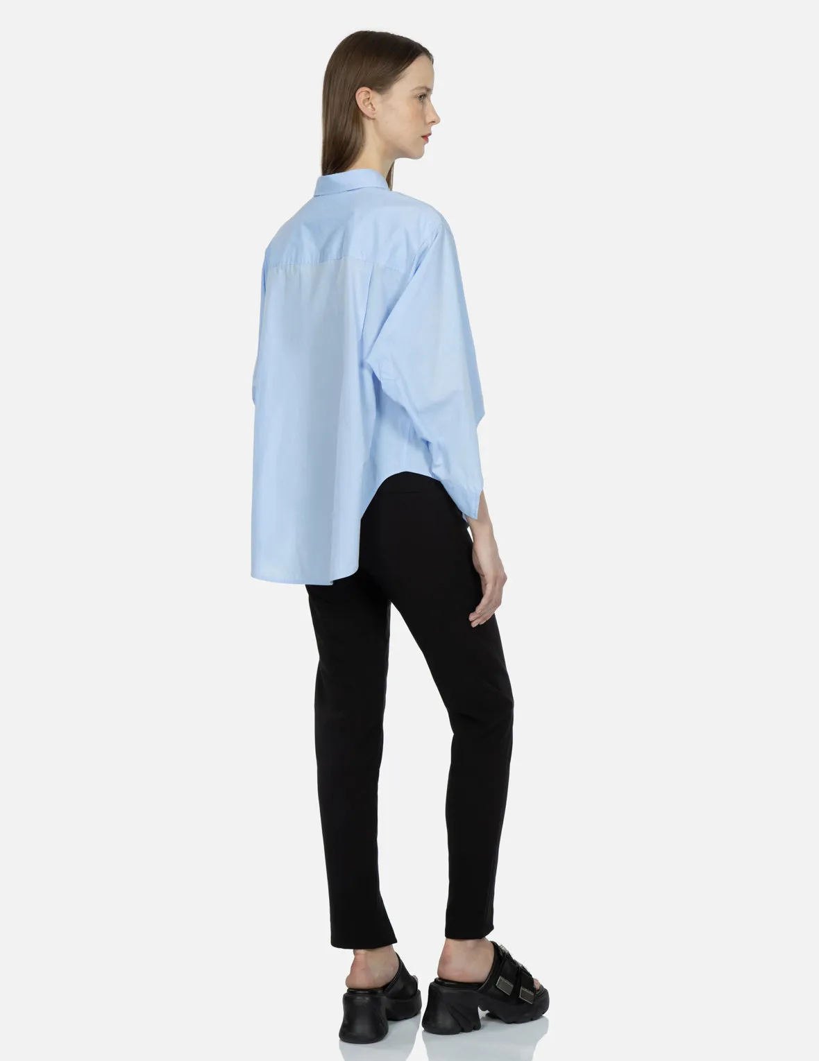 Seagull Embroidery Front Slit Tailored Pants sold by Evisu product image thumbnail 4