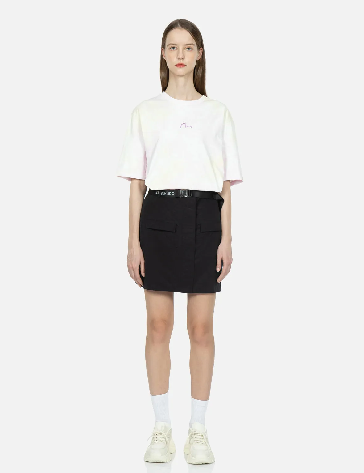 Logo Printed Belt Skirt sold by Evisu product image thumbnail 5