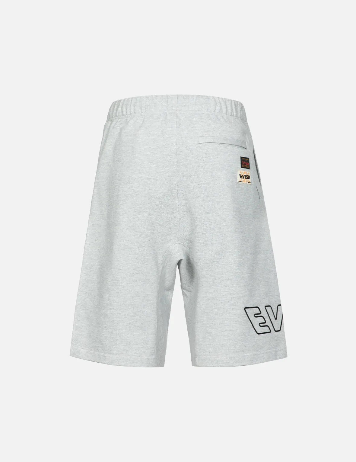 Logo Print and Kamon Embroidery Sweat Shorts sold by Evisu product image thumbnail 2