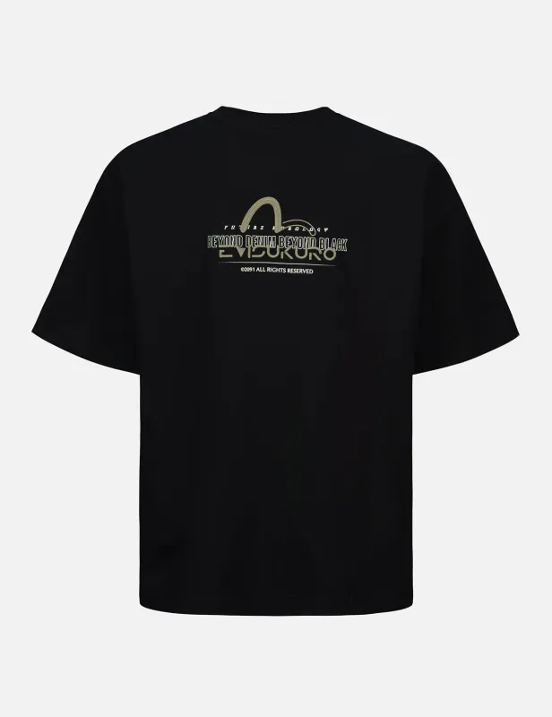 Branding Embroidery Oversize T-Shirt sold by Evisu