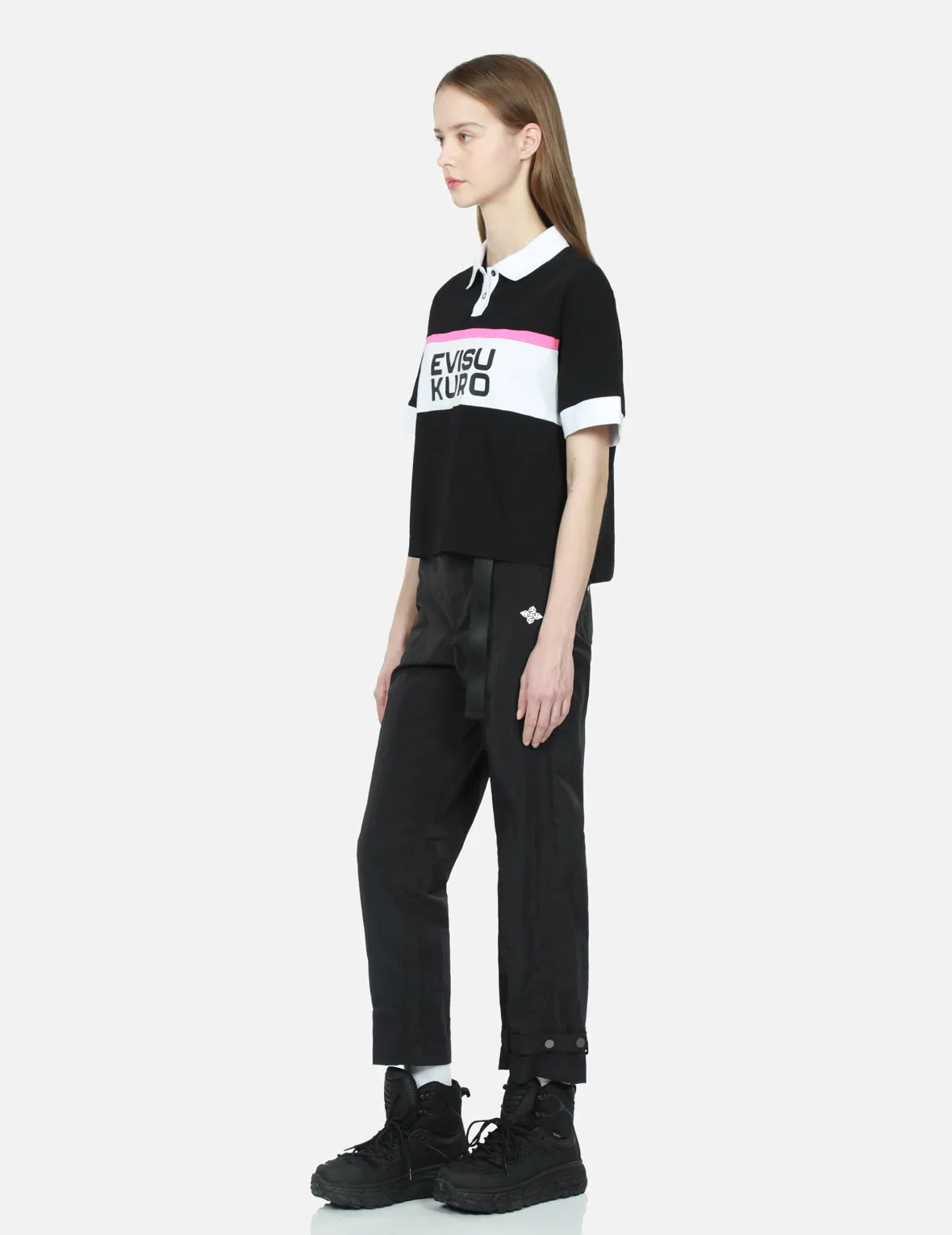 Belted Cuff Tapered Pants sold by Evisu product image thumbnail 3
