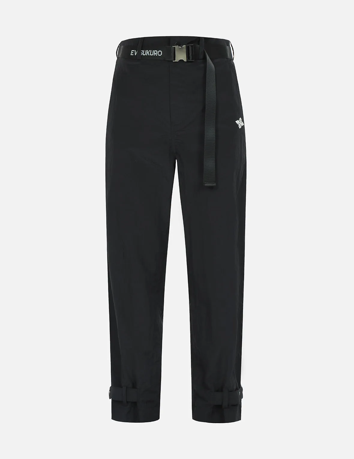 Belted Cuff Tapered Pants sold by Evisu