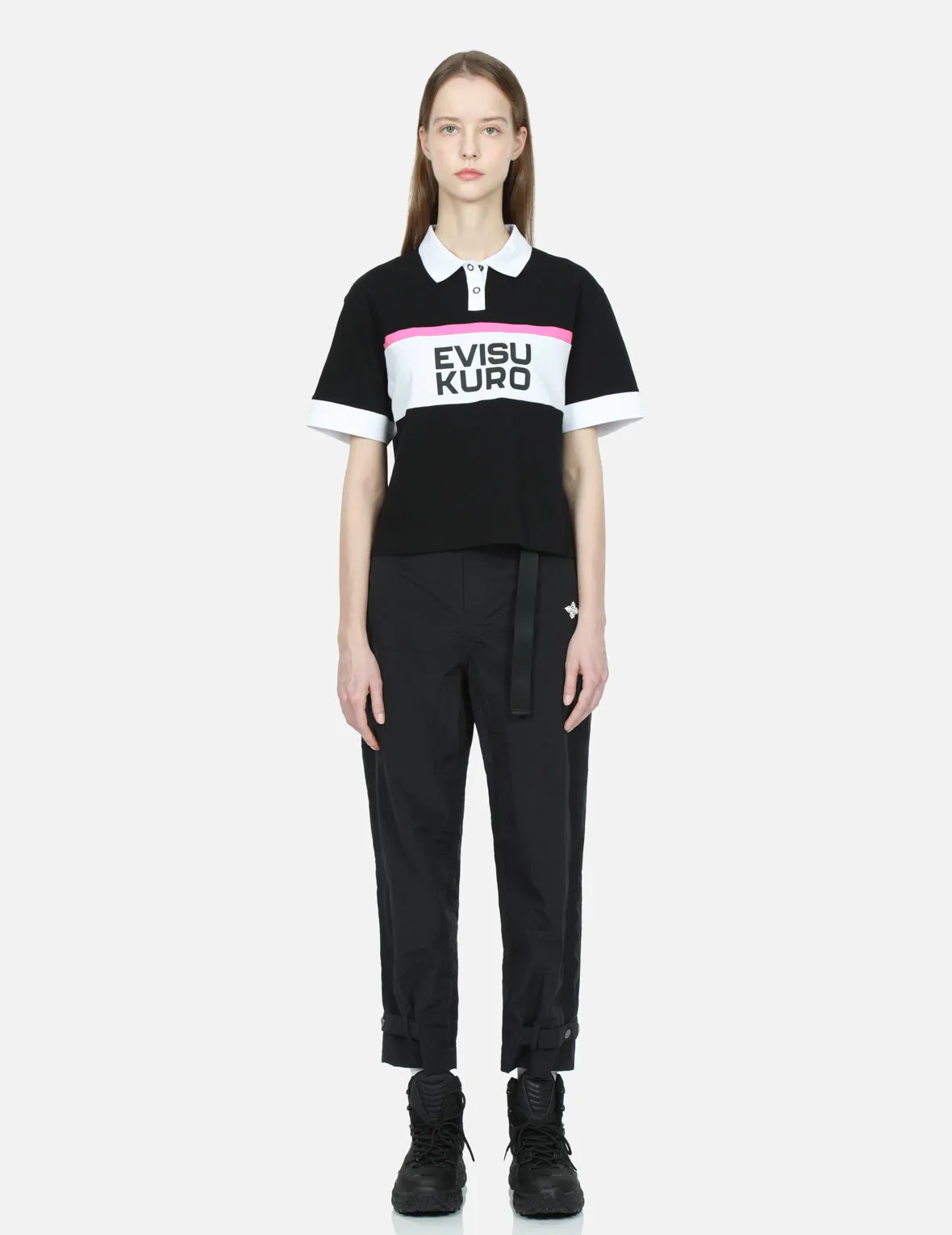 Belted Cuff Tapered Pants sold by Evisu product image thumbnail 5