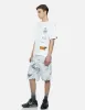 Seagull and Kamon Embroidered Camouflage Print Shorts sold by Evisu