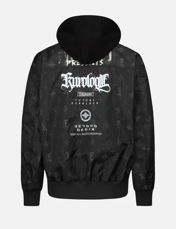 Monogram Jacquard Bomber Jacket sold by Evisu