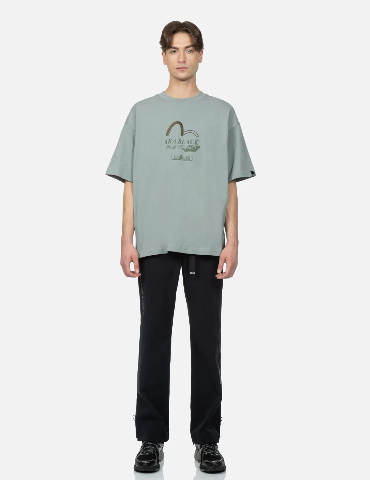 Logo Print Joggers sold by Evisu product image thumbnail 5