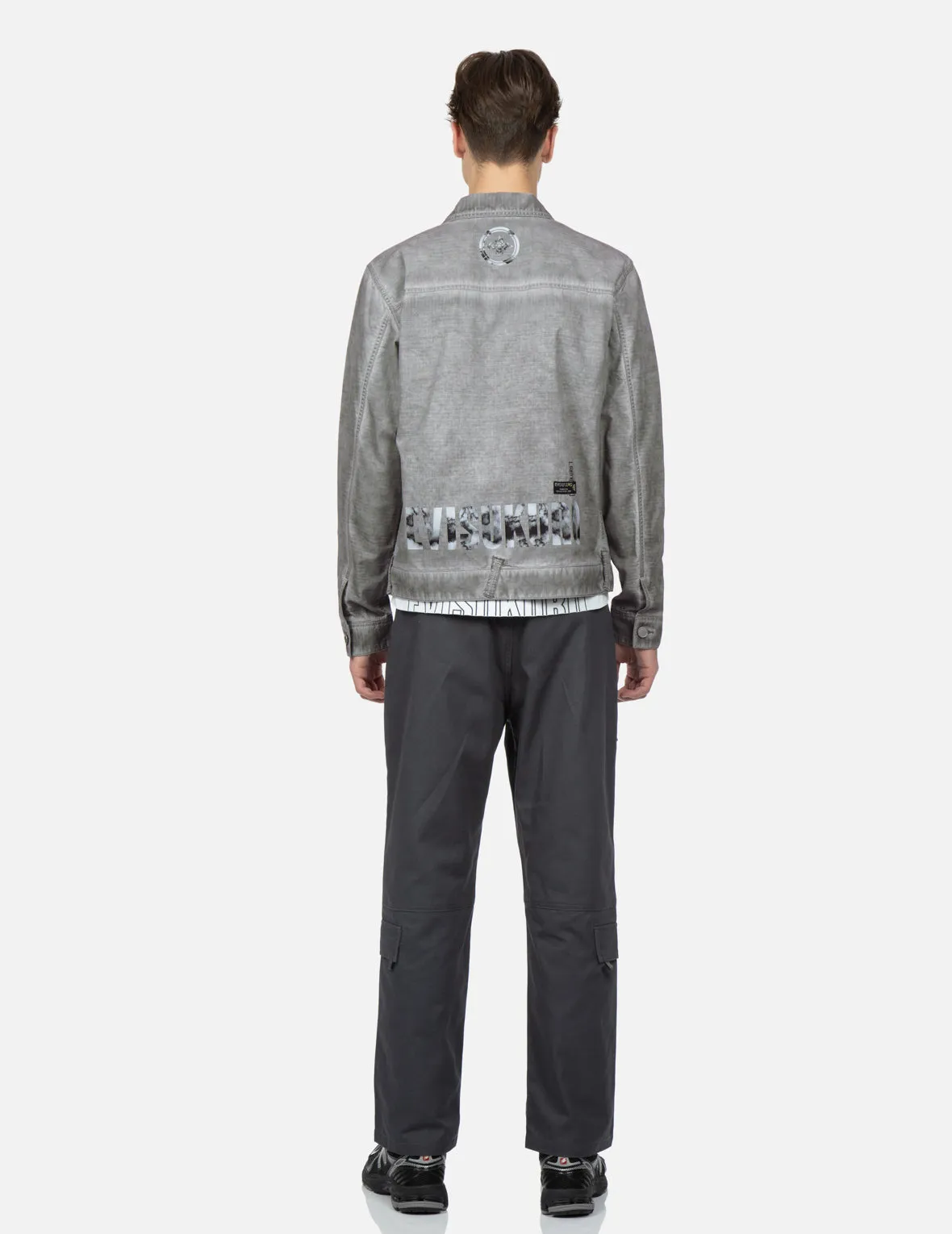 Logo Print Garment Dye Jacket sold by Evisu product image thumbnail 5