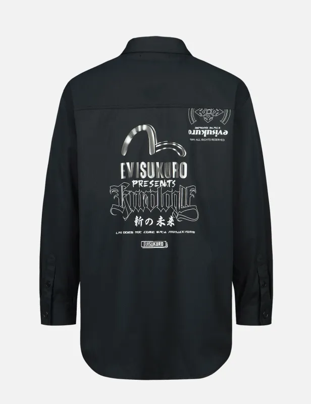 Cargo Pockets Shirt Jacket sold by Evisu