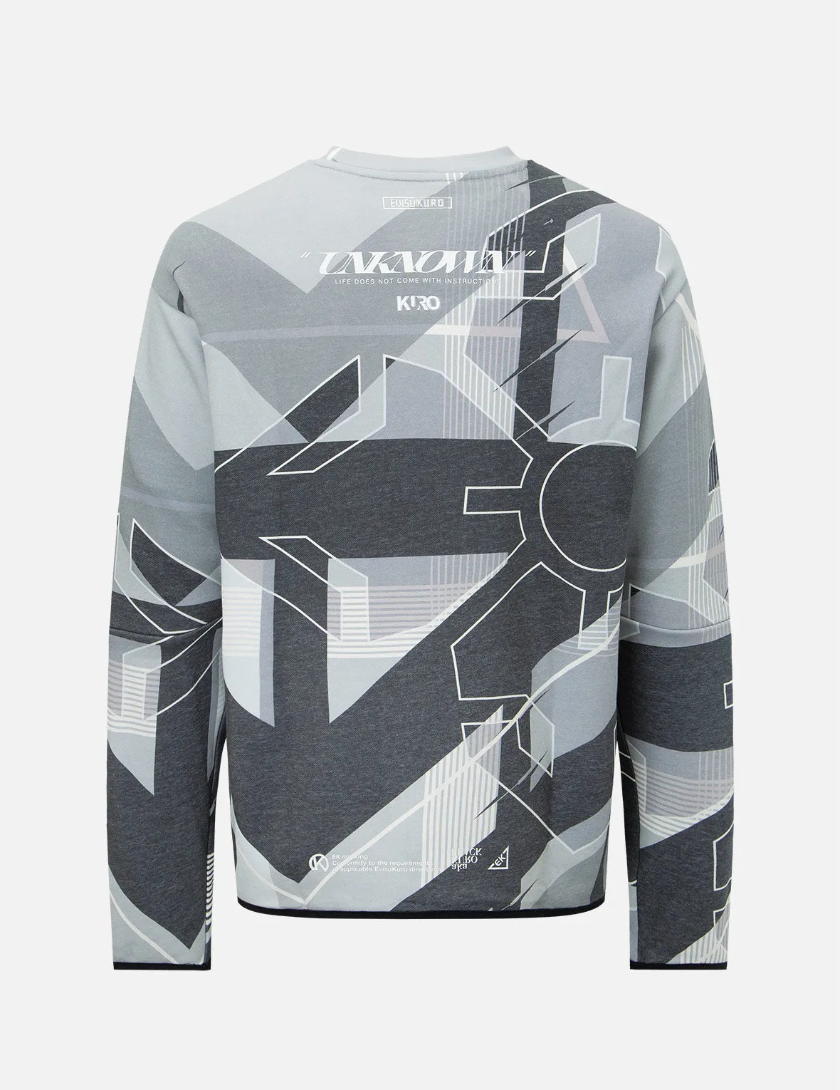 Kamon Camo Print Sweatshirt sold by Evisu product image thumbnail 2