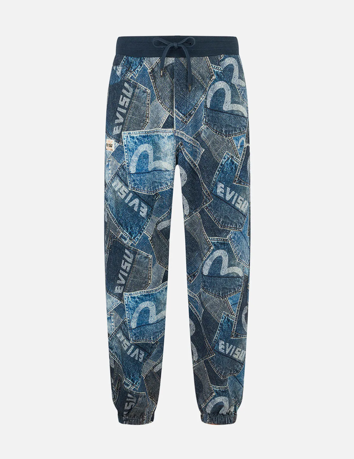 Allover Logo and Seagull Pocket Digital Print Loose Fit Sweatpants sold by Evisu product image thumbnail 2