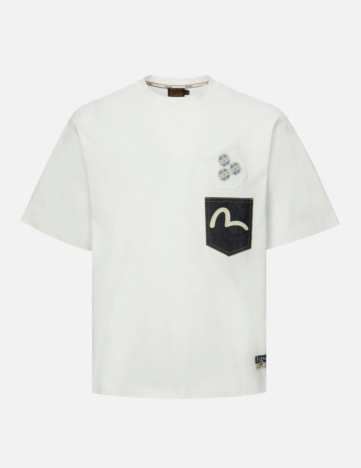 Multi-print and Multi-pocket Relax Fit T-Shirt sold by Evisu product image thumbnail 2