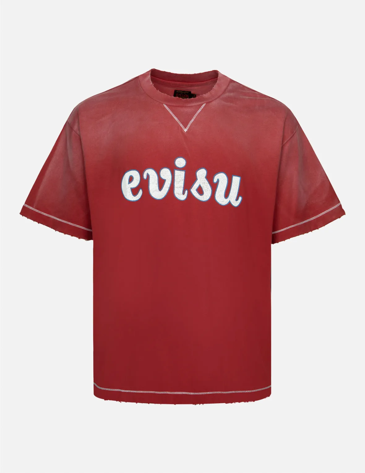 Logo Print Boxy T-shirt sold by Evisu product image thumbnail 2