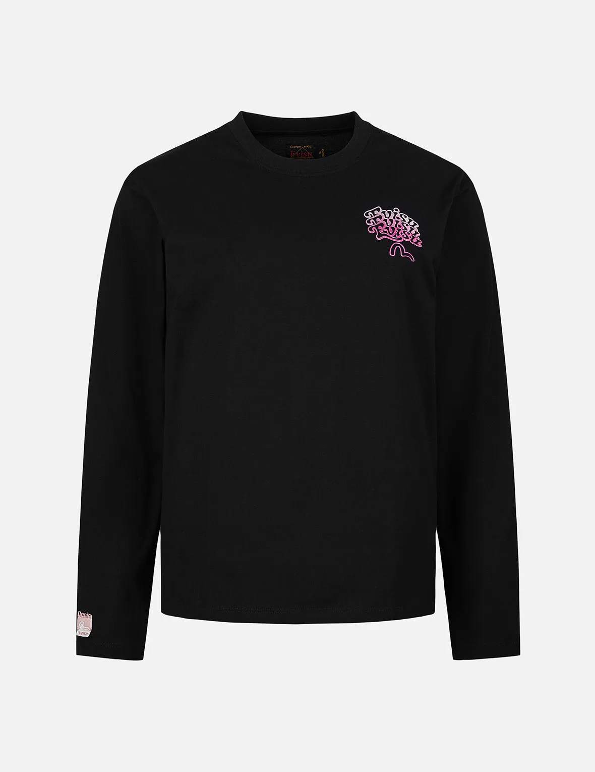 Daruma and Fortune Cat Pixel Daicock Print Regular Fit T-Shirt sold by Evisu product image thumbnail 2