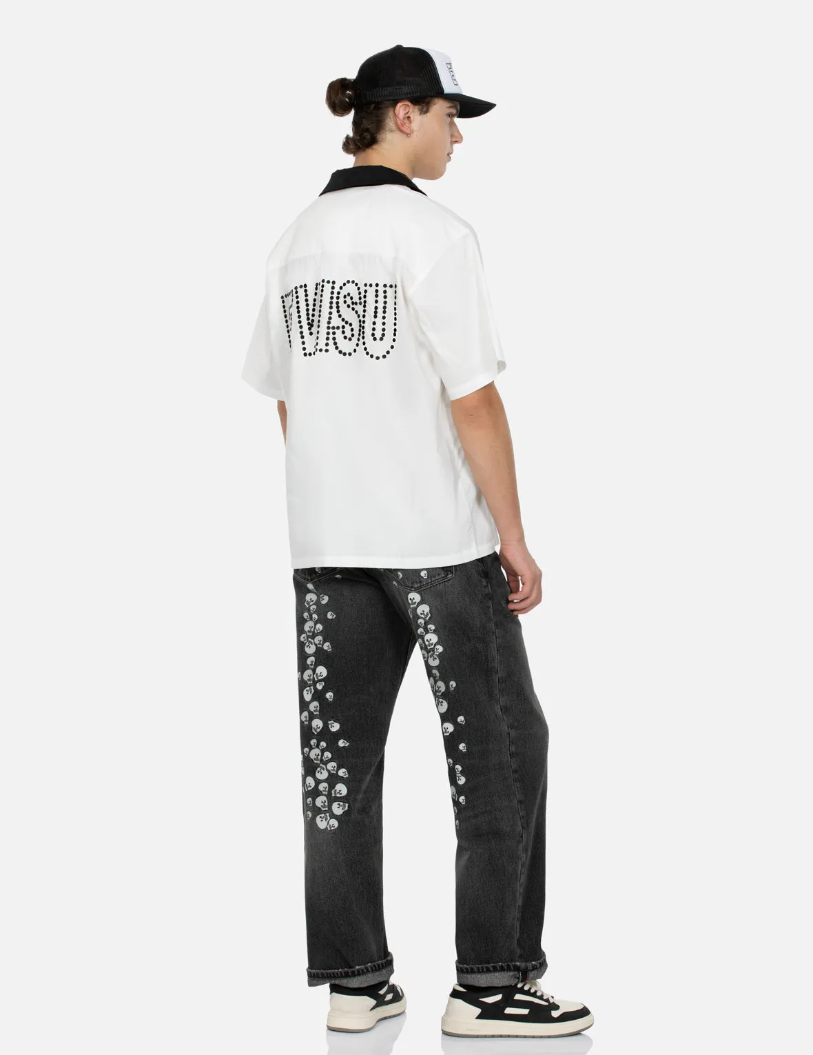 Skull Embroidery Daicock Baggy Jeans sold by Evisu product image thumbnail 3