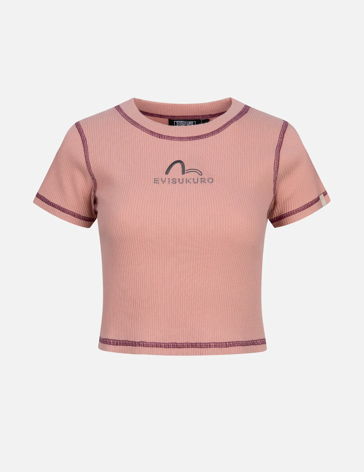 Seagull Embroidery Stud Slim Knit Top sold by Evisu product image thumbnail 2