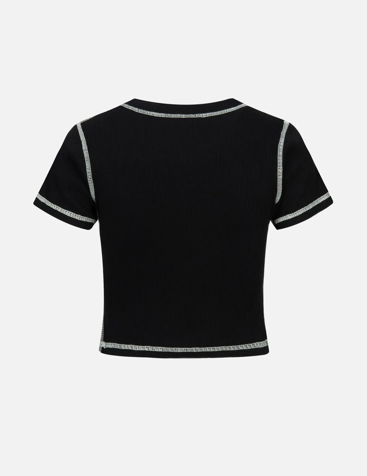 Seagull Embroidery Stud Slim Knit Top sold by Evisu product image thumbnail 3