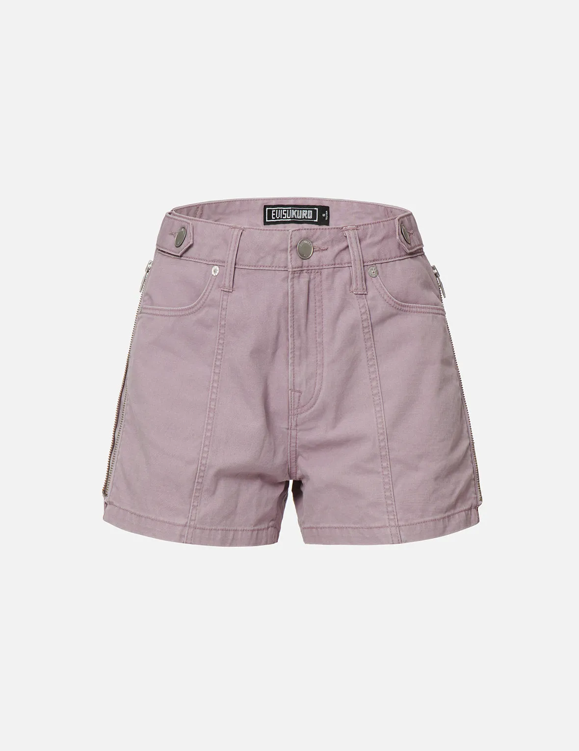 Pigment-dyed Shorts with Side Zippers sold by Evisu product image thumbnail 2