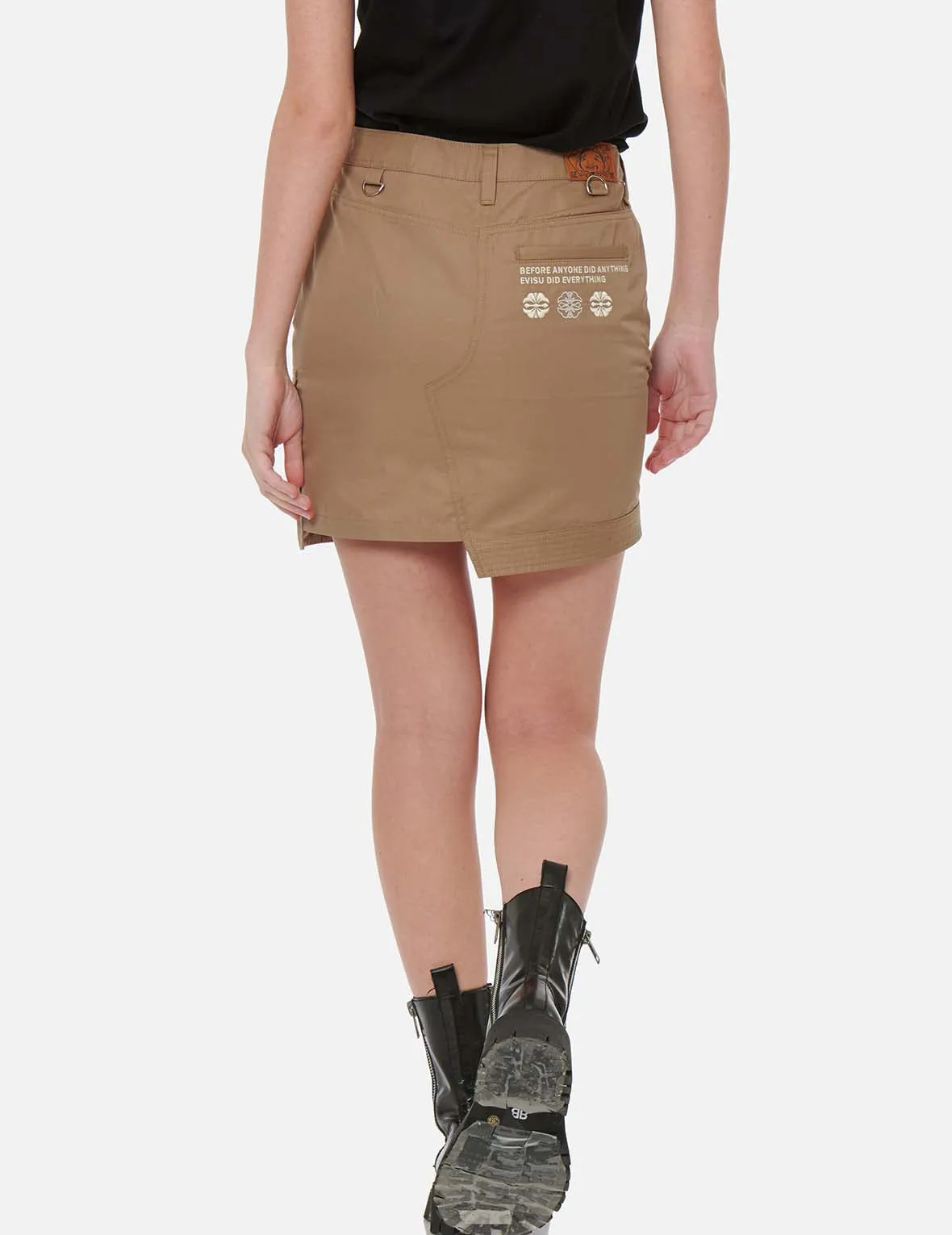 Button-up Asymmetric Skirt sold by Evisu product image thumbnail 4