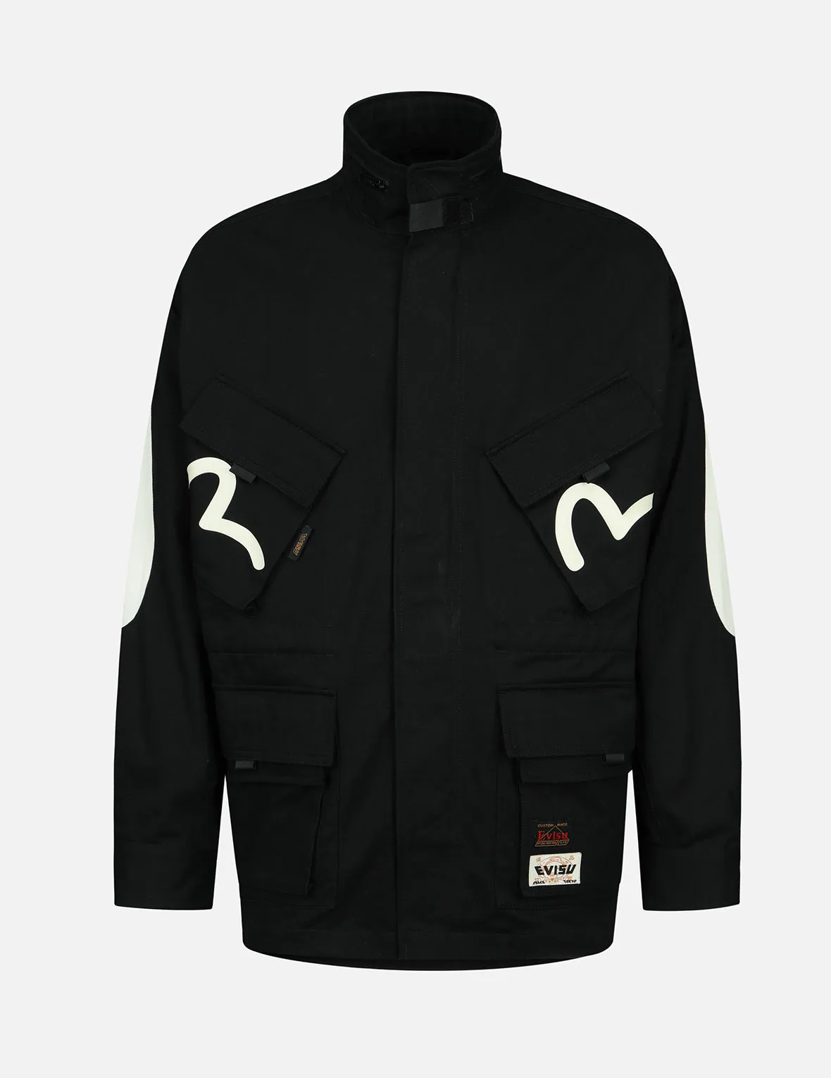 Seagull and Godhead Print Field Jacket sold by Evisu product image thumbnail 2