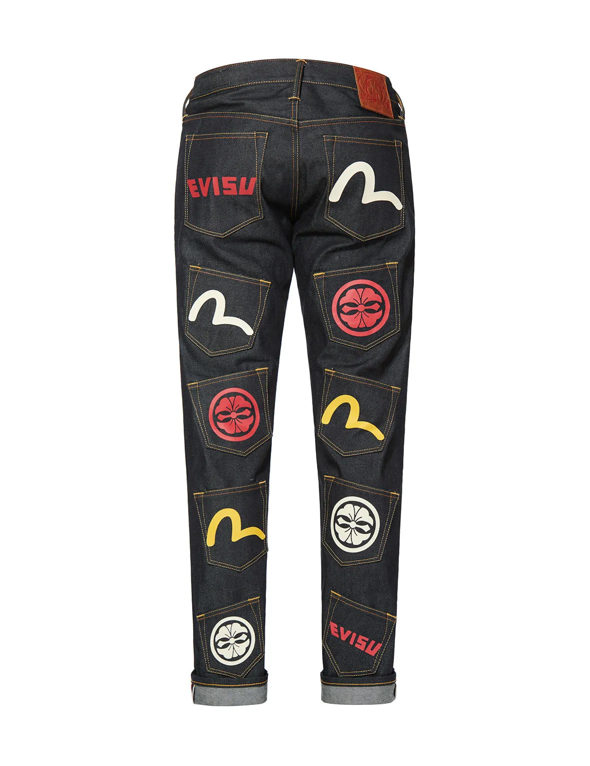 Multi Pocket Slim Straight fit Jeans #2010 sold by Evisu product image thumbnail 2