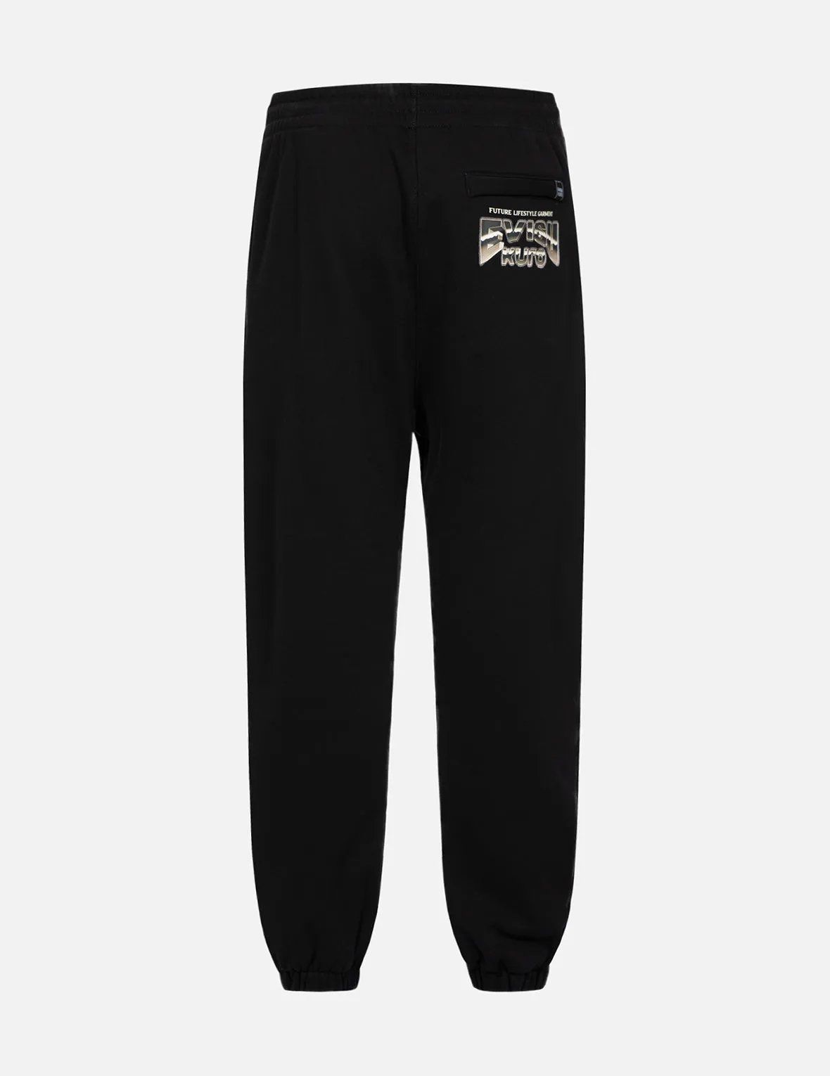 Metallic Effect Logo Relax Fit Sweatpants sold by Evisu product image thumbnail 2