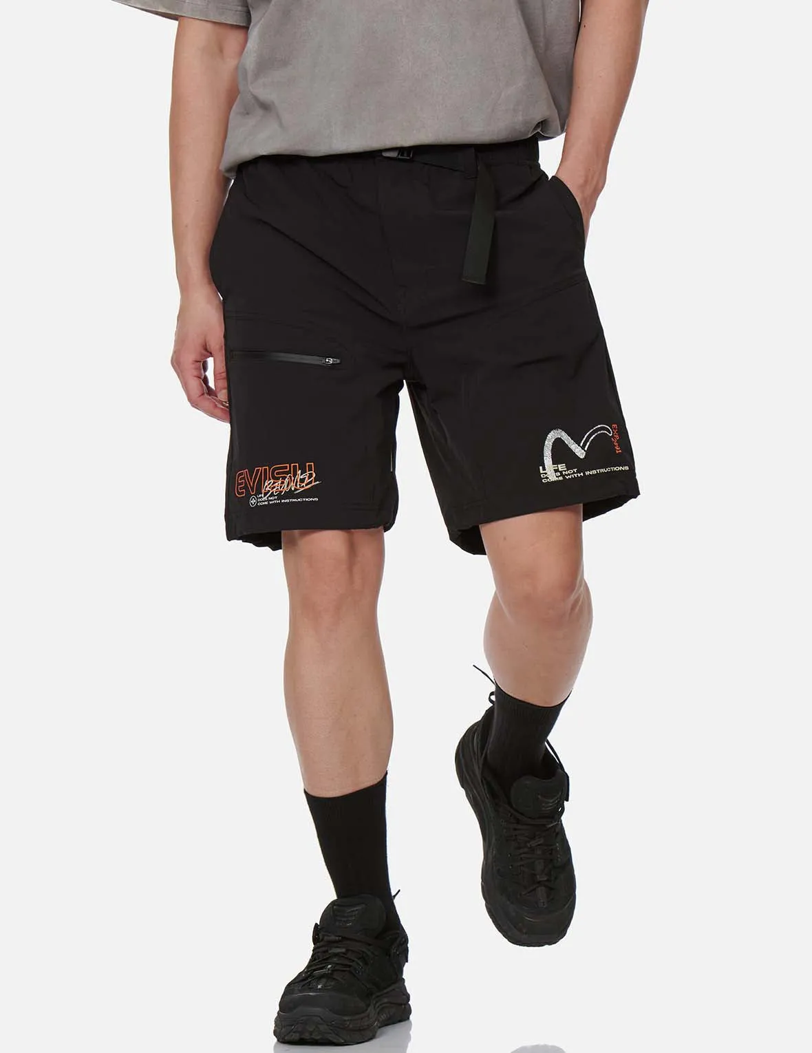 Brand Elements Print Sport Shorts sold by Evisu product image thumbnail 3